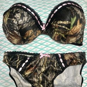 Wilderness Dreams Camo Set Bra Panties 36c S